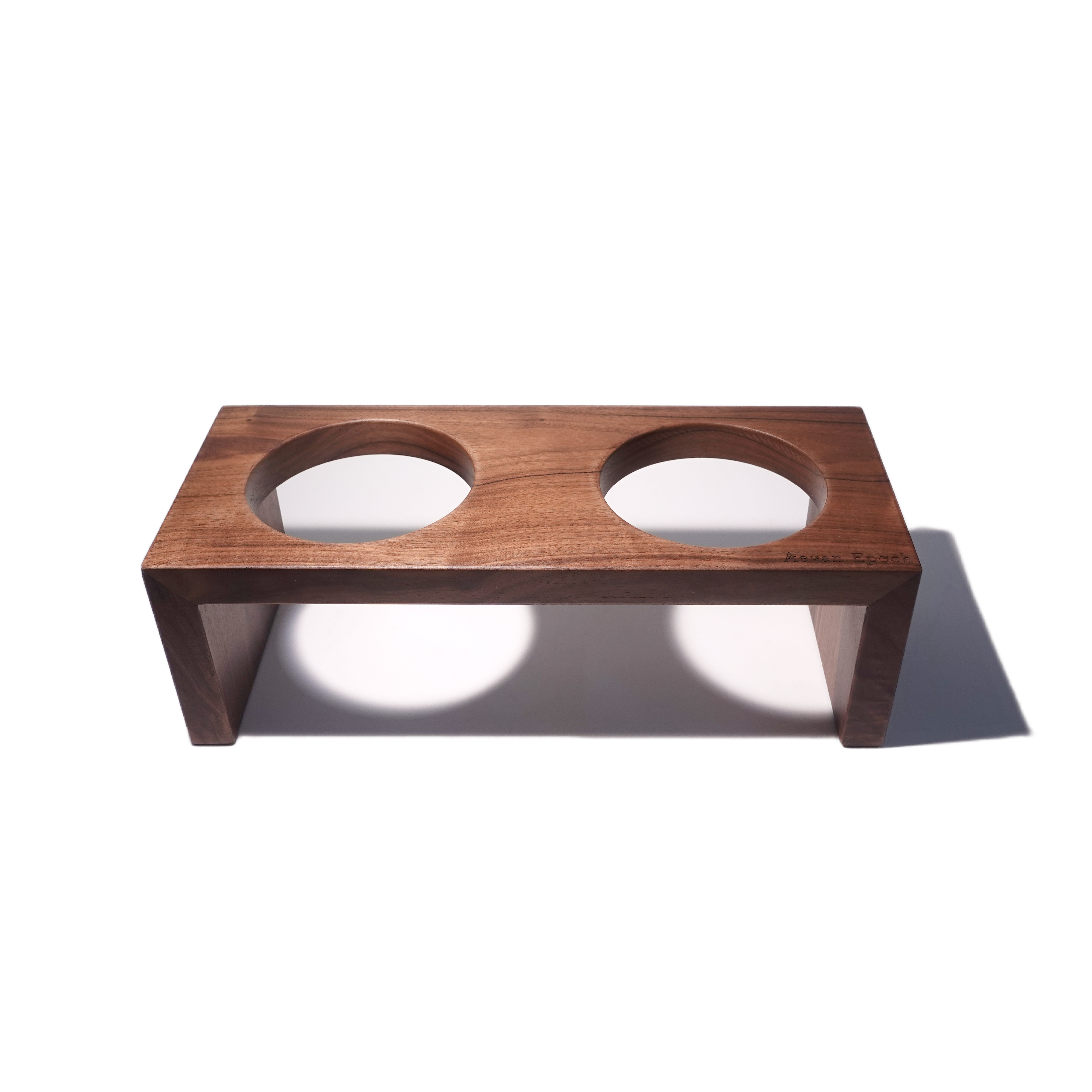 Aevan Epoch|Premium Pet Bowl Stand – Beechwood / Walnut / Rubberwood Options