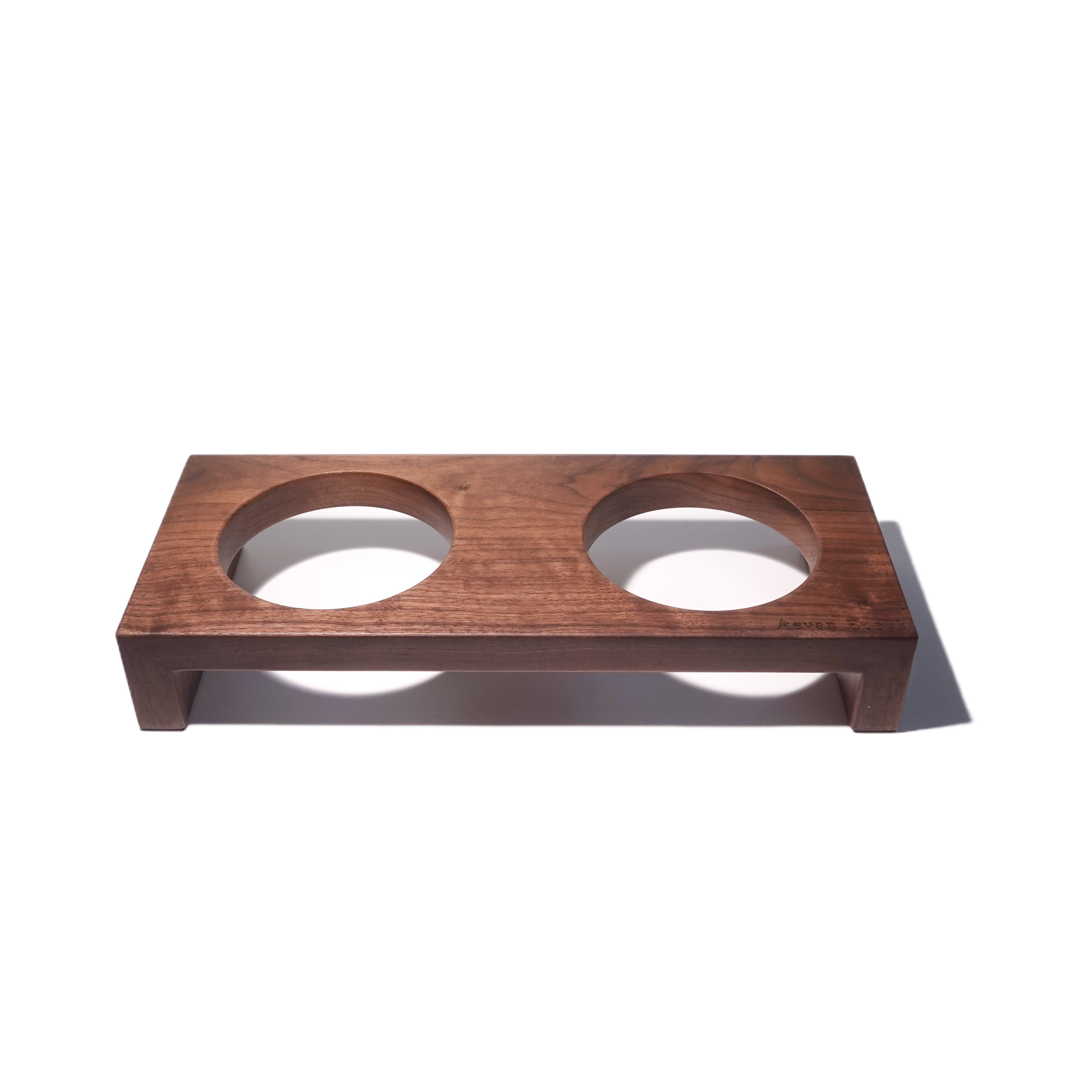 Aevan Epoch|Premium Pet Bowl Stand – Beechwood / Walnut / Rubberwood Options