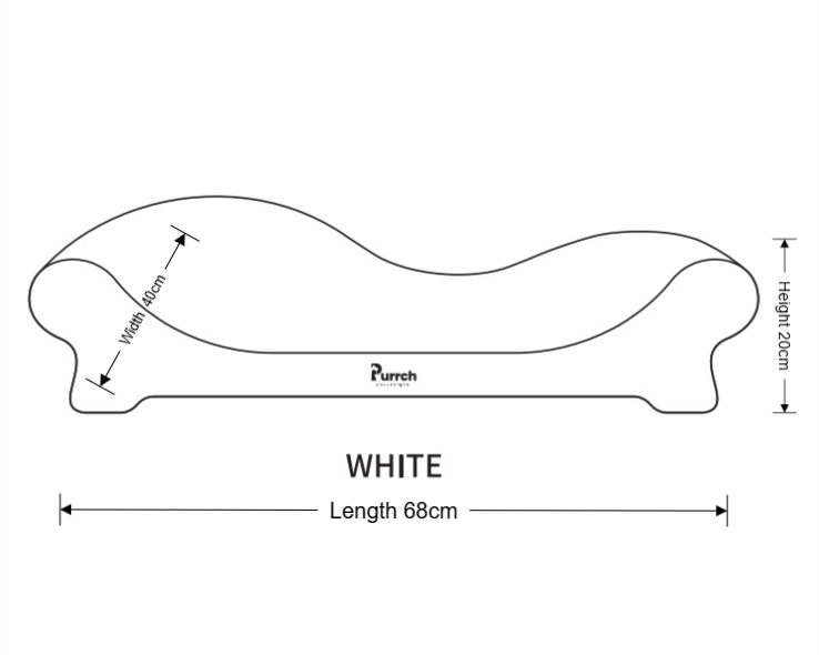 Purrch Collective｜Infinity Ergonomic Cat Scratcher – Sofa