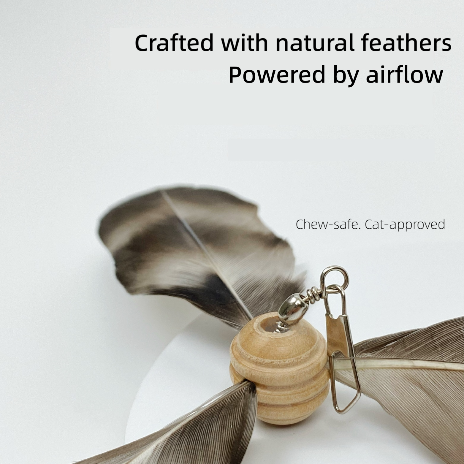 Moforce｜Hunting Master Rotating Feather Teaser Wand Replacement