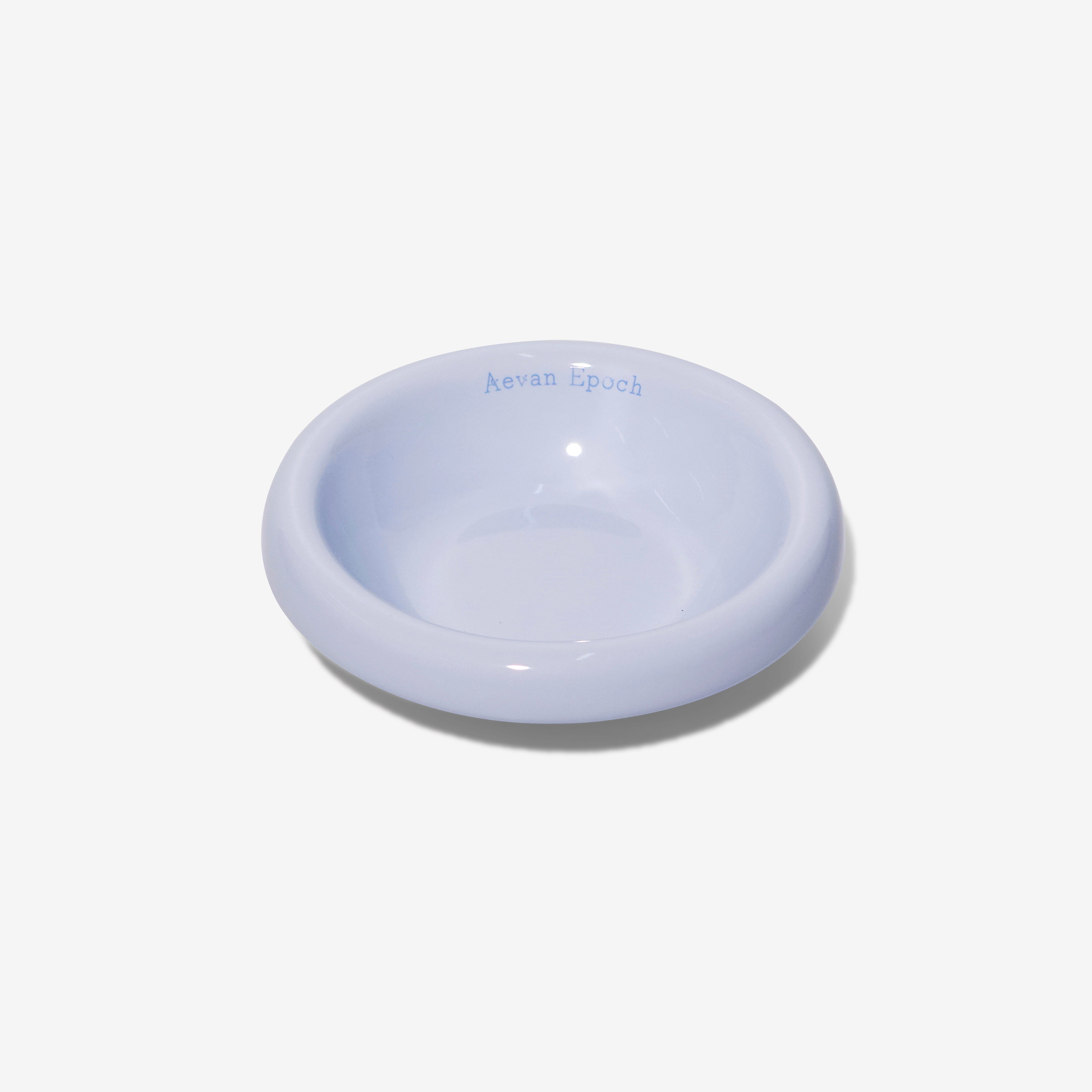 Aevan Epoch｜Premium Handcrafted Ceramic Pet Bowl – Babyblue Glossy