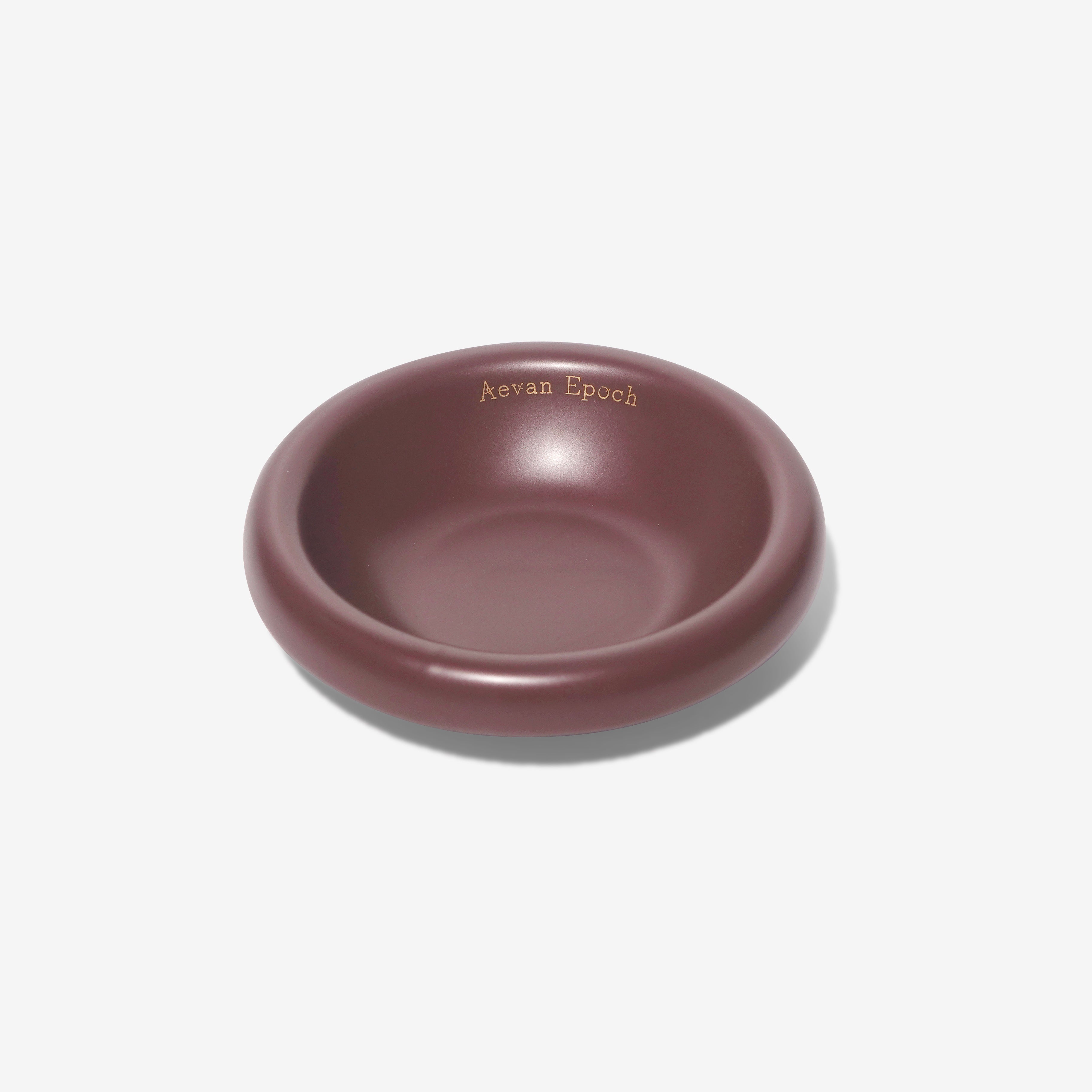 Aevan Epoch｜Premium Handcrafted Ceramic Pet Bowl – Chocolate Matte